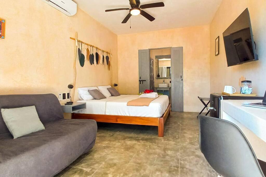 Charming Colonial-Style Room In The Heart Of Valladolid Ngoại thất bức ảnh